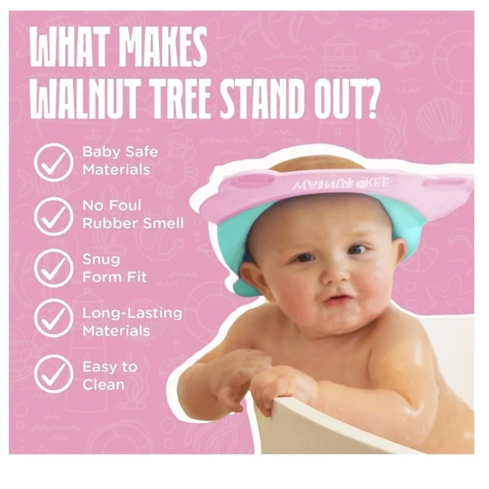 Walnut Tree Baby Bath Visor
